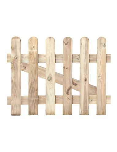 PUERTA CLÁSICA DE MADERA