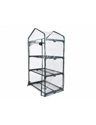 INVERNADERO BALCÓN 3 o 4 ESTANTES