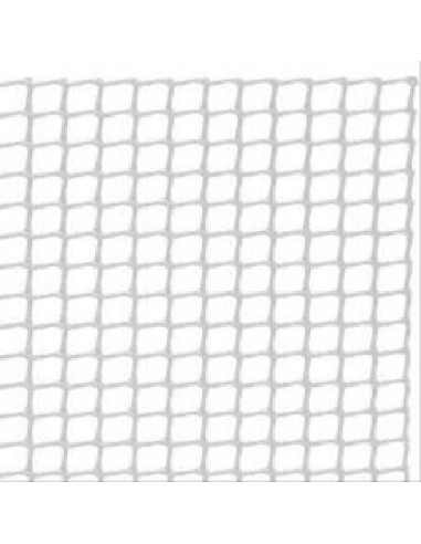MALLA JARDINERIA PE BLANCO ROLLO 30 M CUADRADO 5X5 MM