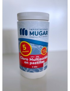 MUGAR- Cloro en Pastillas 5... 2