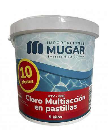 MUGAR- Cloro 10 efeitos - Recipiente 5kg