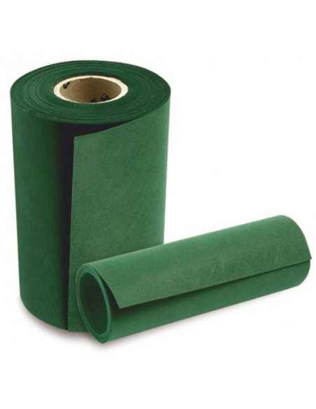 Banda de poliéster con banda de apoyo impermeabilizada