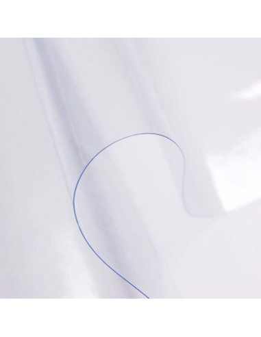 MINIRROLLO DE PVC FLEXIBLE TRANSP. DE 200MM ANCHOX2MM ESPESROR Y