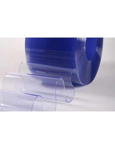 MINIRROLLO DE PVC FLEXIBLE TRANSP. DE 200MM ANCHOX2MM ESPESROR Y