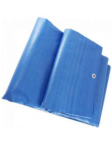 TOLDO POLIETILENO DE MEDIDAS 5X8 MM CON OJALES