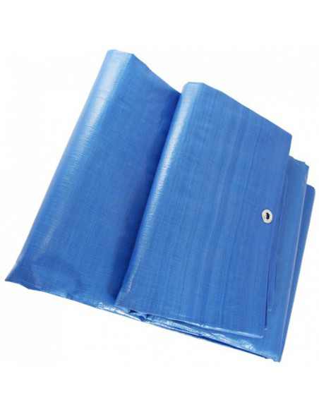 TOLDO POLIETILENO DE MEDIDAS 5X8 MM CON OJALES