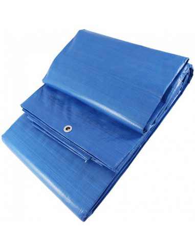 TOLDO POLIETILENO DE MEDIDAS 5X8 MM CON OJALES