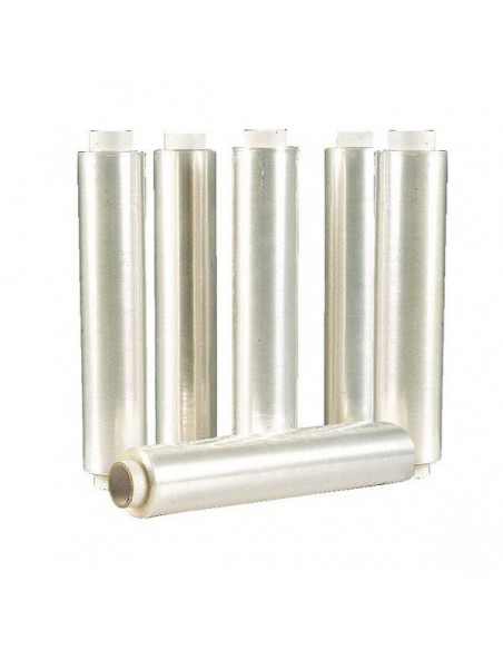 CAJA 6 BOBINAS FILM EMBALAJE MANUAL 500 MM, 23 MICRAS