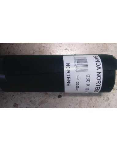 Banda de poliéster con banda de apoyo impermeabilizada