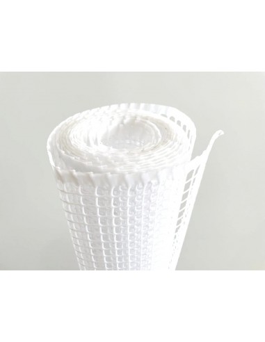 Malla Jardinería Plástica Blanca 1x30