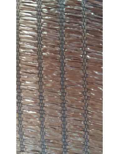 MALLA DE SOMBREO 90 % MARRÓN 115gr/m2