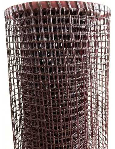 Malha de jardinagem plástica marrom 1x30