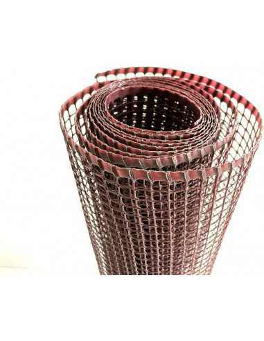 Malla Jardinería Plástica Marrón 1x5m