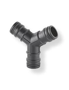 Conector triple manguera de 25mm