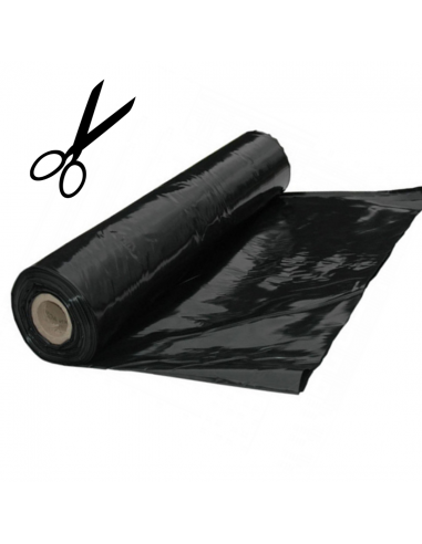 Plástico preto para cortar. 4 Medidas...
