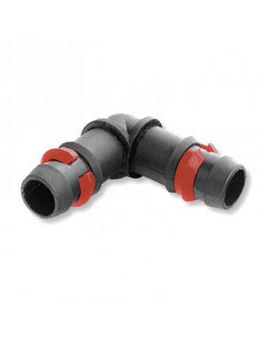 CODO GOTEO C/ANILLA 18 MM