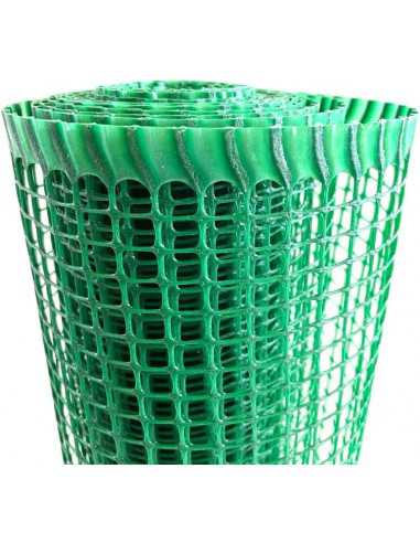 Malha de jardinagem de plástico verde...