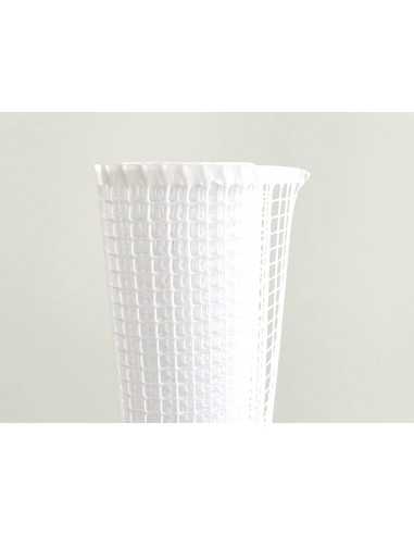 Malla Jardinería Plástica Blanca 1x3m