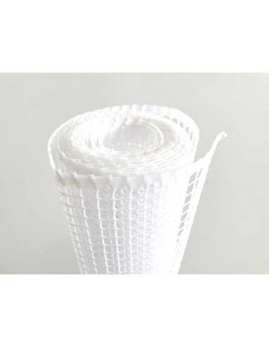 Malla Jardinería Plástica Blanca 1x3m