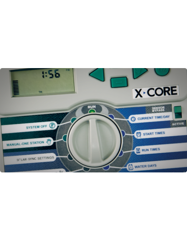 PROGRAMADOR RIEGO HUNTER XCore-401 INTERIOR 4 ESTACIONES