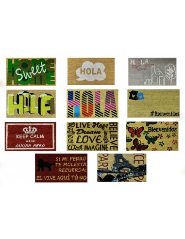 Capachos de Coco Estampas 40x70cm