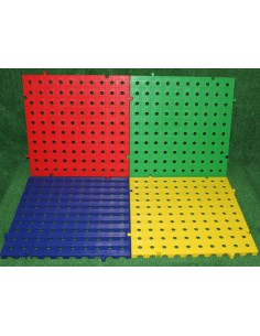 M2. PAVIMENTO PLACAS PVC REJILLAS 50X50X2,5 CMS COLOR AZUL 2