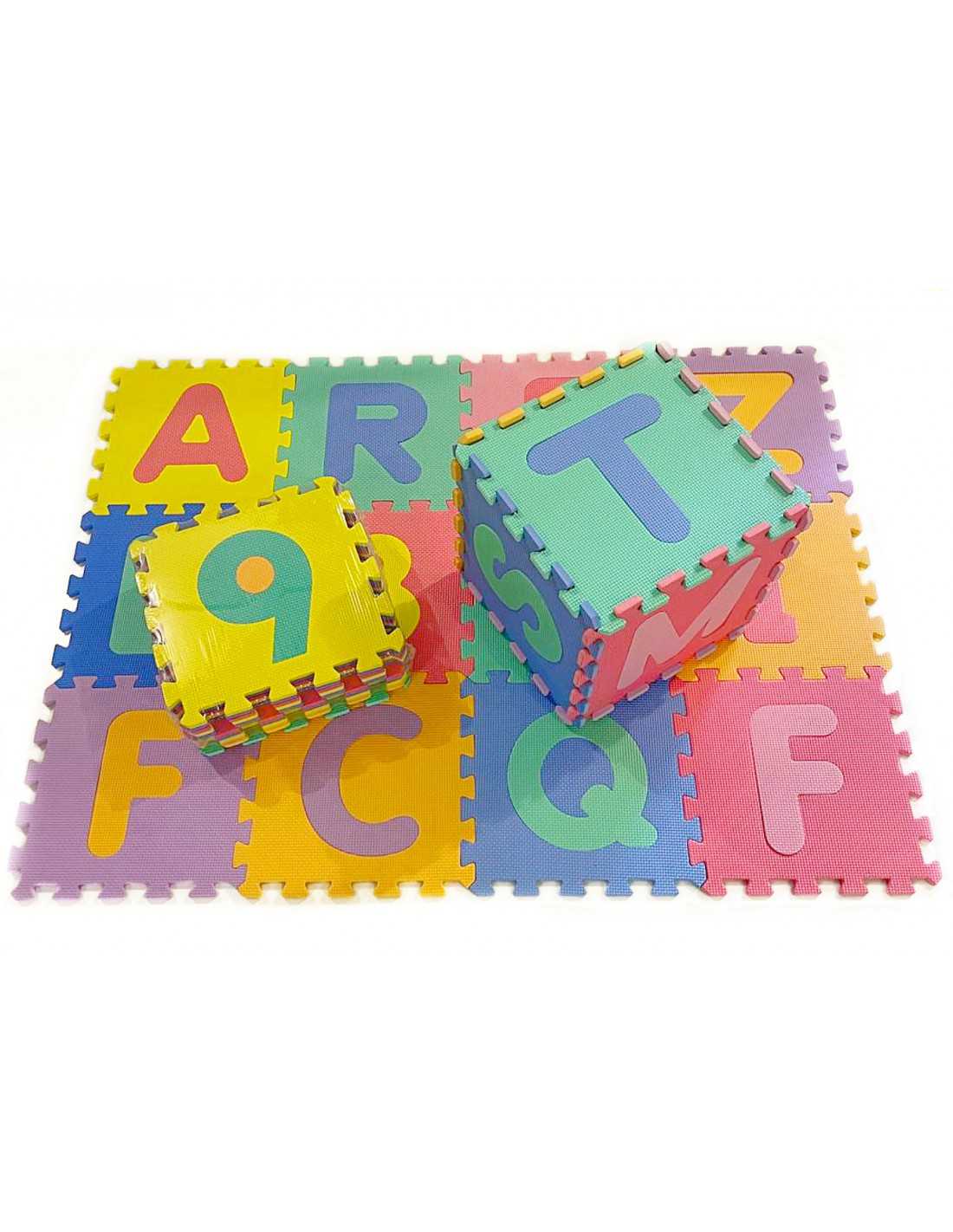 36 piezas Alfombra Puzzle para Niños Eva alfombras de Numeros 0 al