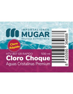 Mugar- Cloro Shock 500 gramas 2