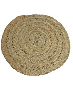 Tapete Redondo Trançado de...