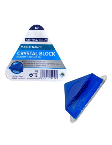 Floculante Bloco de Cristal Dose Única