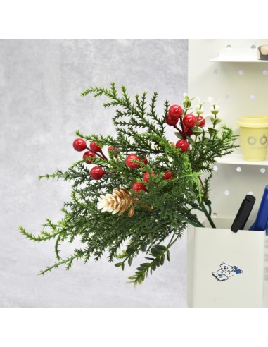 RAMO ARTIFICIAL DESEO NAVIDEÑO- SET 5...
