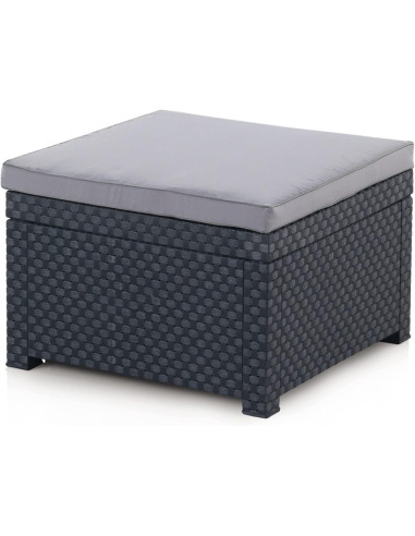Pouf Diva Confort grafito. Sp-Berner