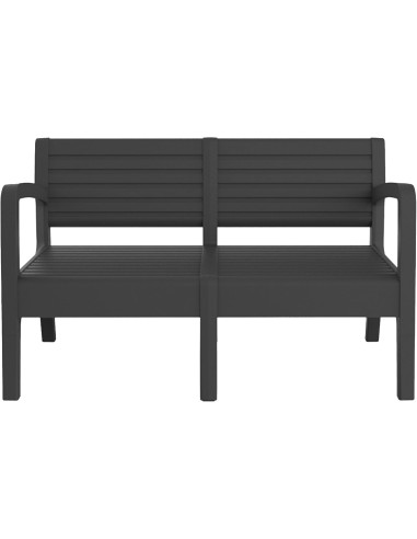 Set Valencia grafito 4 plazas. Sp-Berner