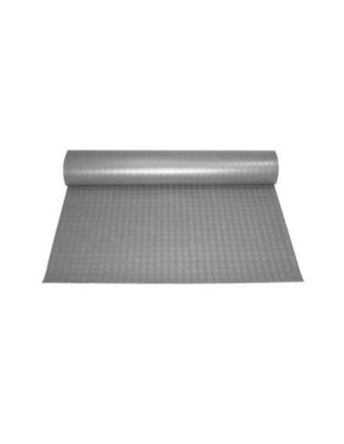 Pavimento Con Relieve de Círculos- Gris