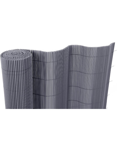 Mimbre Artificial de PVC Antracita