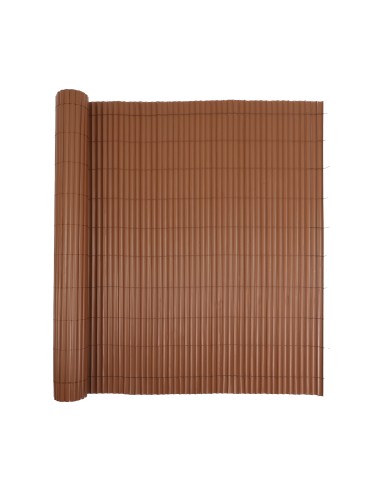 Cañizo PVC Simple Cara 1000gr/m² Marrón