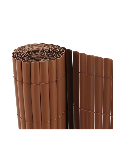 Cañizo PVC Simple Cara 1000gr/m² Marrón