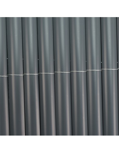 Cañizo PVC Simple Cara 1000gr/m² Gris