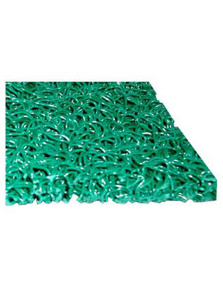 METRO DE FELPUDO DE RIZOS CON BASE 8,00X1,22 M COLOR VERDE
