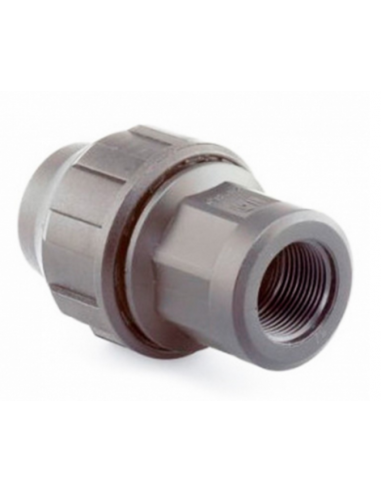 Enlace hembra con rosca