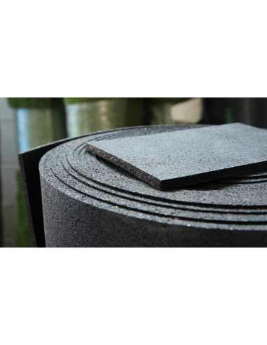 Pavimento gymfloor Compac black Rollo 6mm