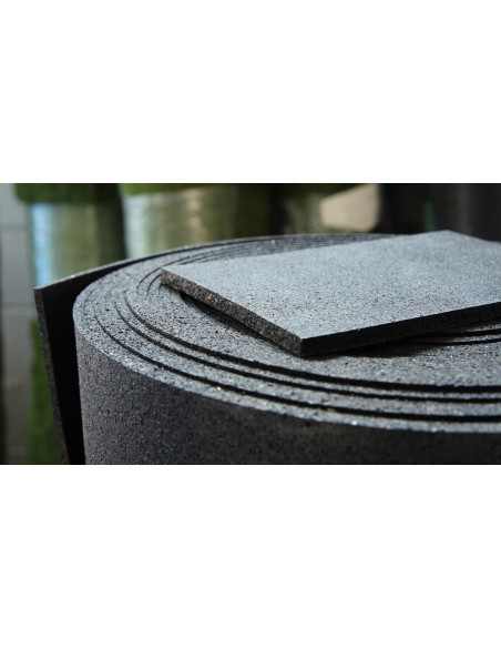 Pavimento gymfloor Compac black Rollo 6mm