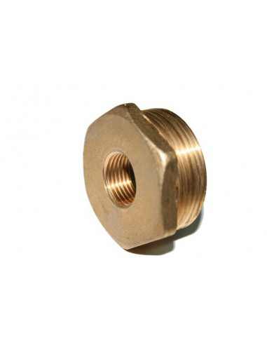 REDUÇÃO DE PORCA DE LATÃO MACHO 3/4...