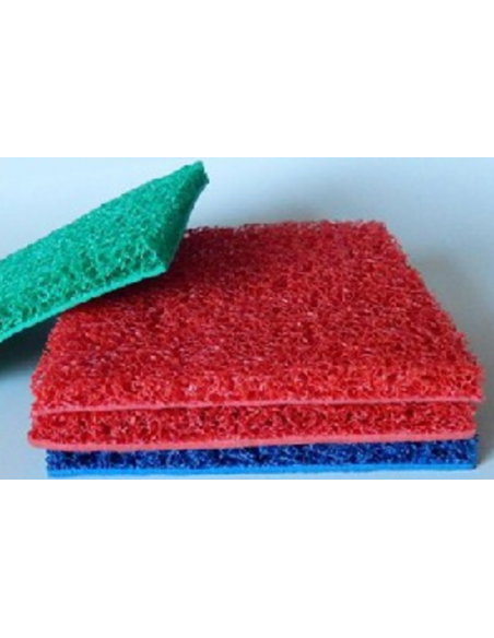 SUELO DE AUTOBUS CON BASE 8,00X1,22M COLOR ROJO