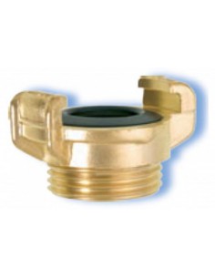 ACOPLE DE LATON ROSCA MACHO PARA MANGUERA DE 3/4