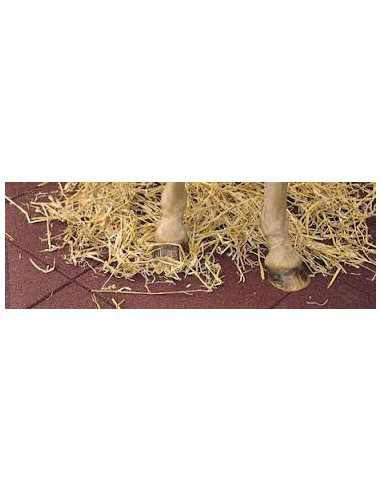 LOSETA CAUCHO 500X500 MM 20mm verde