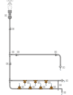 KIT DE RIEGO 7 macetas Microdifusores