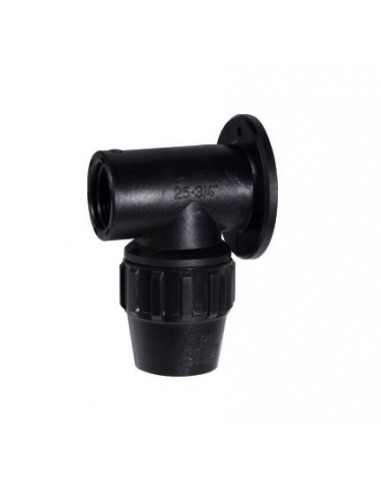 Codo Grifo Fitting 20x1/2" Polietileno Riego