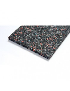 Pavimento Sport en rollos 3mm negro Rollo 20x1.50m