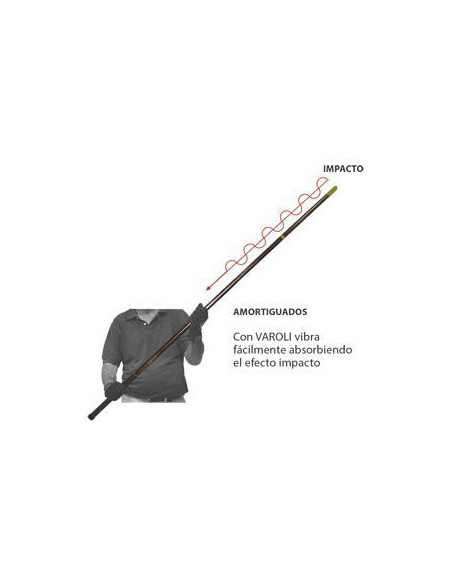 Vara de fibra para Vareo de 2.10m